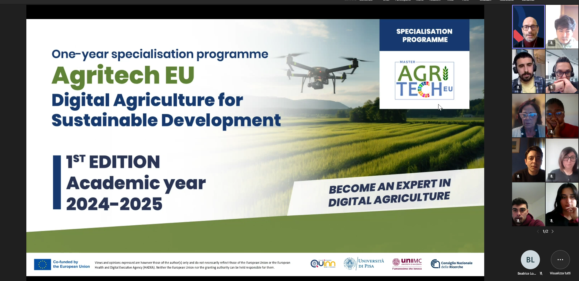 Agritech EU Digital Agriculture for Sustainable Development