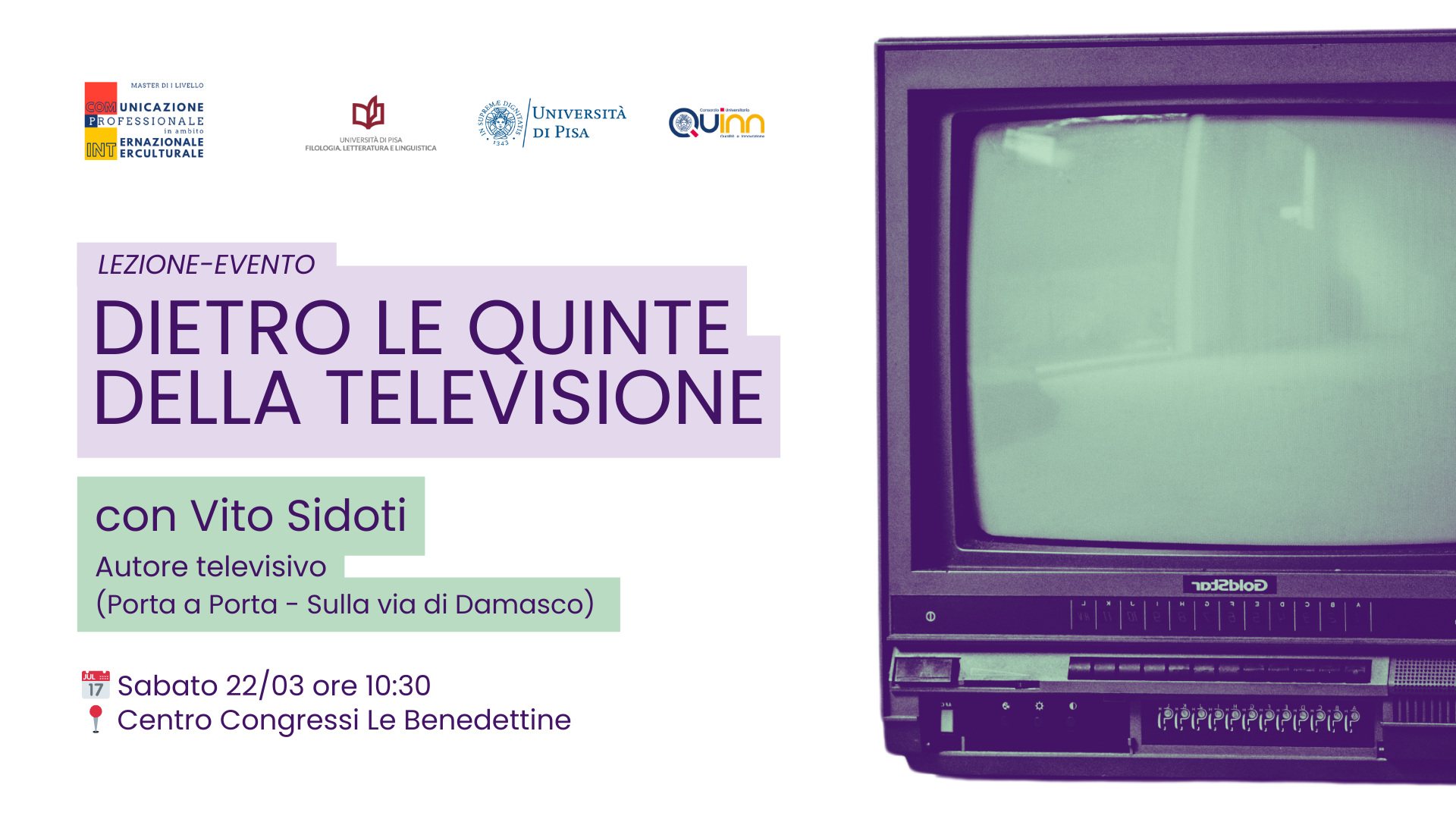 Dietro le quinte della televisione